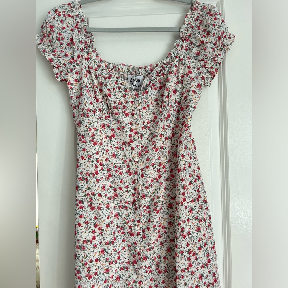 Princess Polly Floral Button Down Dress